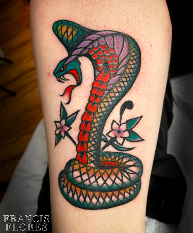 cobra' in Old School (Traditional) Tattoos • Search in +1.3M Tattoos Now •  Tattoodo