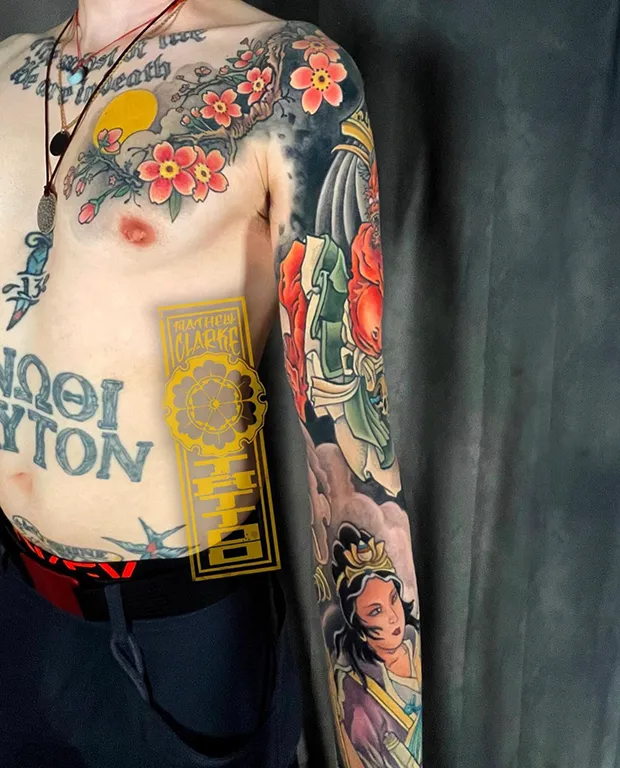 Japanese tattooing