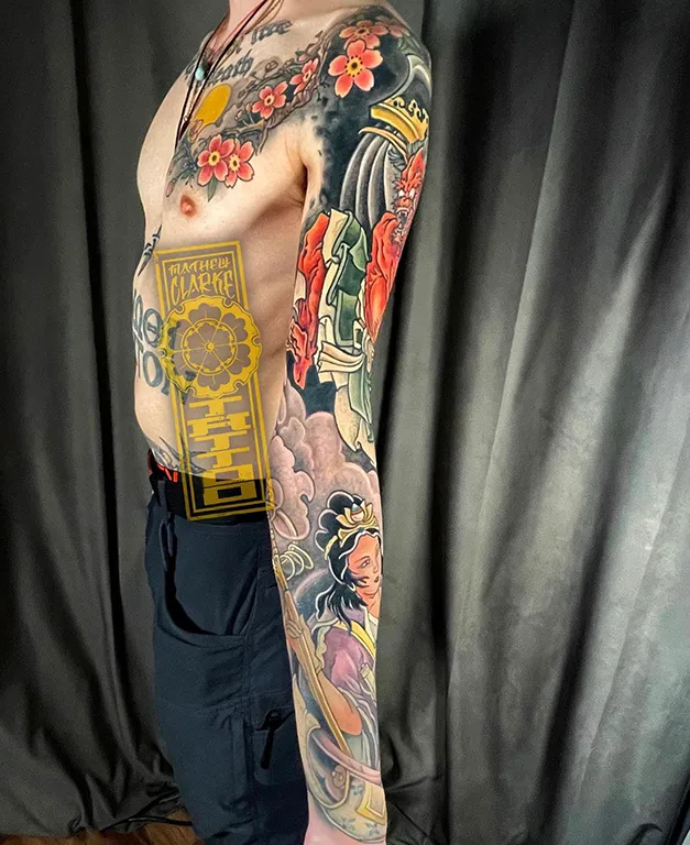 Japanese tattooing