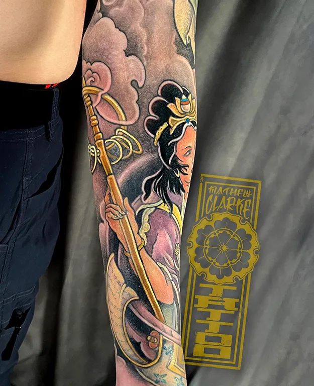 Japanese tattooing