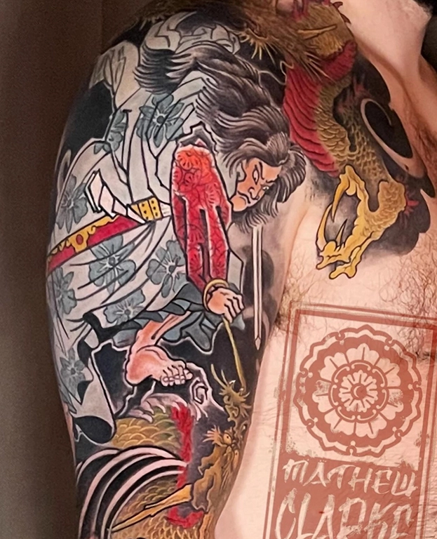 Japanese tattooing