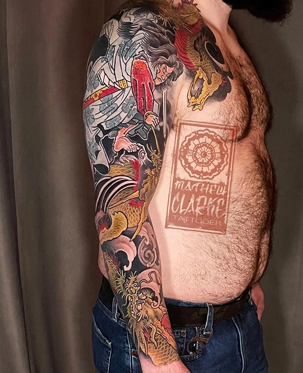 Japanese tattooing