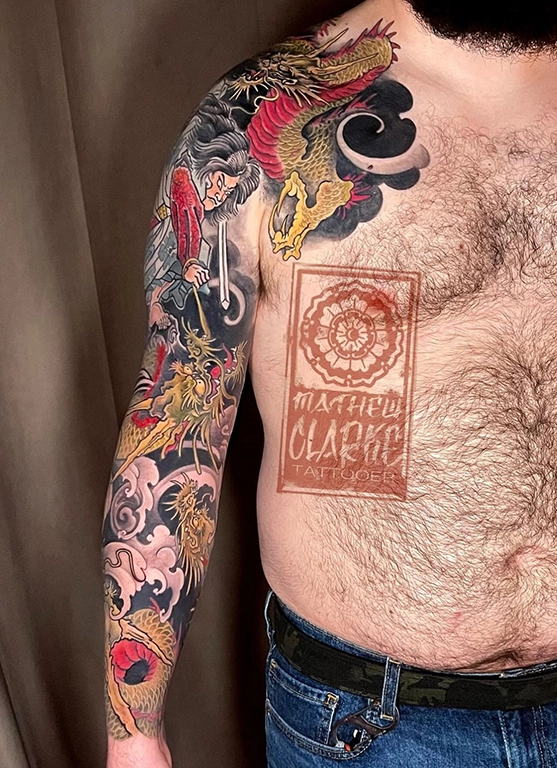 Japanese tattooing