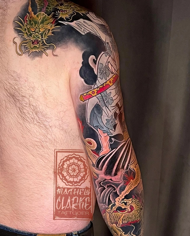 Japanese tattooing