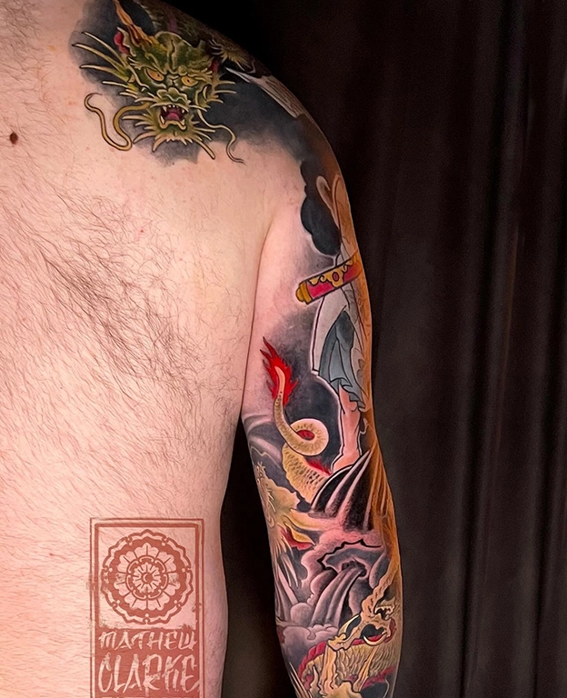 Japanese tattooing