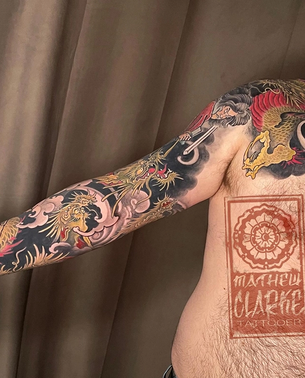 Japanese tattooing