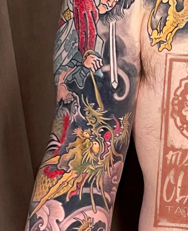 Japanese tattooing